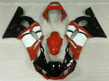 Carénage Yamaha R6 98-02 - Rouge Blanc