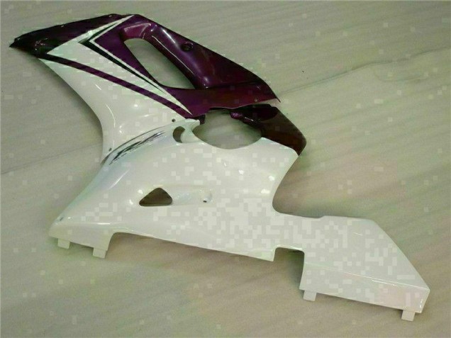 Carénage Yamaha R6 98-02 - Violet Blanc Carénage Yamaha R6 98-02 - Violet Blanc