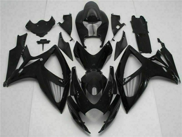 Carénage de Rechange Suzuki GSXR 600 / 750 K6 06-07 - Noir Carénage de Rechange Suzuki GSXR 600 / 750 K6 06-07 - Noir