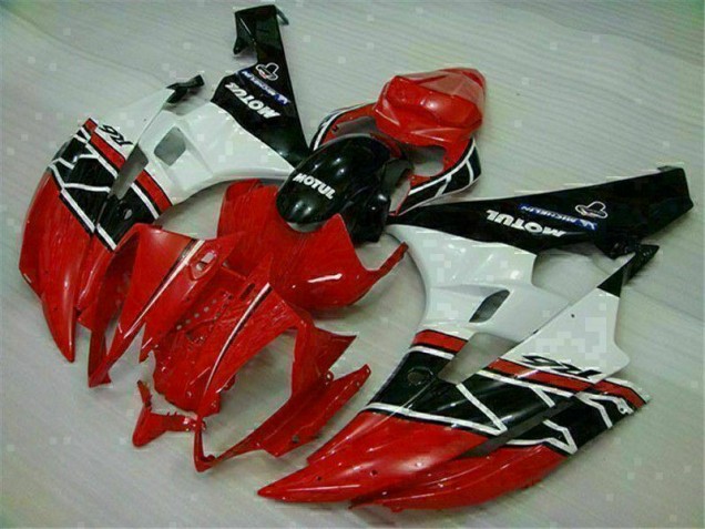 Carénage de Rechange Yamaha R6 06-07 - Rouge Blanc Carénage de Rechange Yamaha R6 06-07 - Rouge Blanc