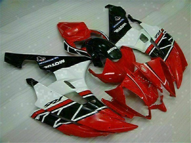 Carénage de Rechange Yamaha R6 06-07 - Rouge Blanc Carénage de Rechange Yamaha R6 06-07 - Rouge Blanc