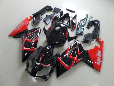 Carénages Aprilia RS 125 06-11 - Noir et Rouge