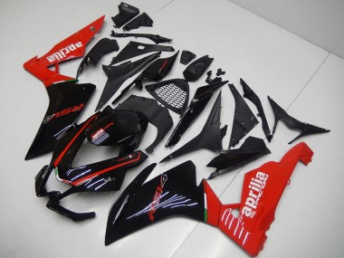Carénages Aprilia RSV4 09-15 - Noir Rouge