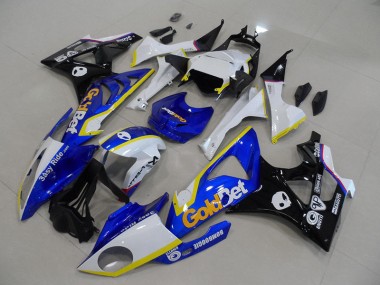 Carénages BMW S1000RR 09-14 - Bleu Blanc GoldBet