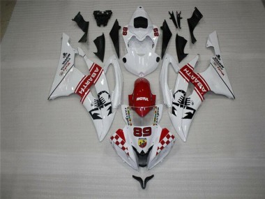 Carénages & Carrosserie Yamaha R6 08-16 - Blanc