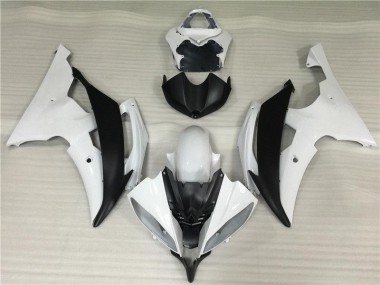 Carénages & Carrosserie Yamaha R6 08-16 - Blanc Noir