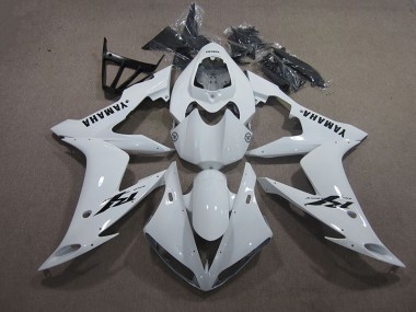 Carénages Complet Yamaha R1 04-06 - Blanc Noir Décalque
