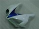 Carénages Honda CBR 1000 RR 04-05 - Blanc Bleu