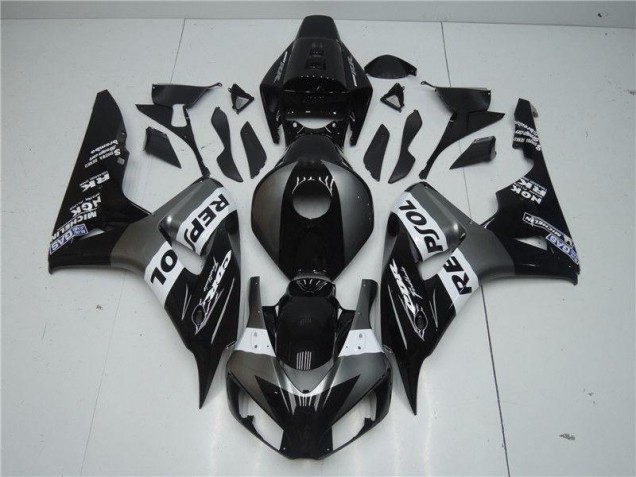 Carénages Honda CBR 1000 RR 04-05 - Gris Noir Repsol Carénages Honda CBR 1000 RR 04-05 - Gris Noir Repsol