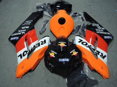 Carénages Honda CBR 1000 RR 04-05 - Noir Orange Repsol