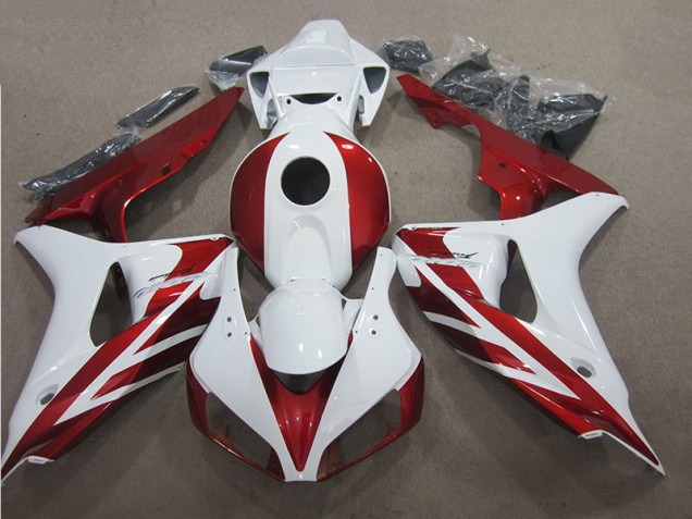 Carénages Honda CBR 1000 RR 06-07 - Rouge Blanc Carénages Honda CBR 1000 RR 06-07 - Rouge Blanc