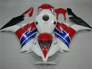 Carénages Honda CBR 1000 RR 12-16 - Blanc Bleu Rouge