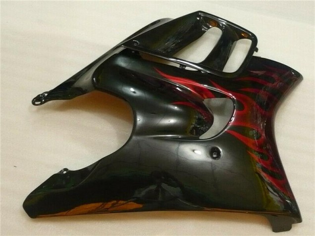 Carénages Honda CBR 600 F3 95-98 - Noir Rouge Flamme Carénages Honda CBR 600 F3 95-98 - Noir Rouge Flamme