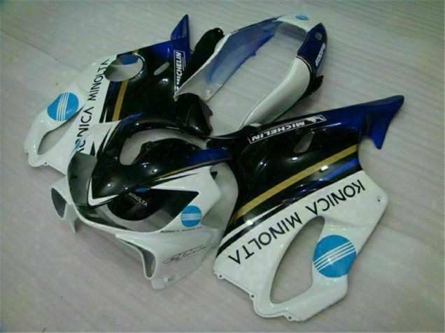 Carénages Honda CBR 600 F4i 04-07 - Blanc Noir