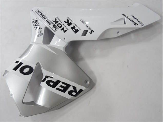 Carénages Honda CBR 600 RR 03-04 - Argent Blanc Noir Repsol Carénages Honda CBR 600 RR 03-04 - Argent Blanc Noir Repsol