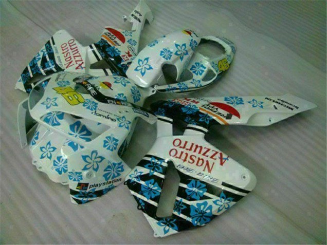 Carénages Honda CBR 600 RR 05-06 - Blanc Bleu Nastro Azzurro 46 Carénages Honda CBR 600 RR 05-06 - Blanc Bleu Nastro Azzurro 46