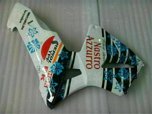 Carénages Honda CBR 600 RR 05-06 - Blanc Bleu Nastro Azzurro 46 Carénages Honda CBR 600 RR 05-06 - Blanc Bleu Nastro Azzurro 46