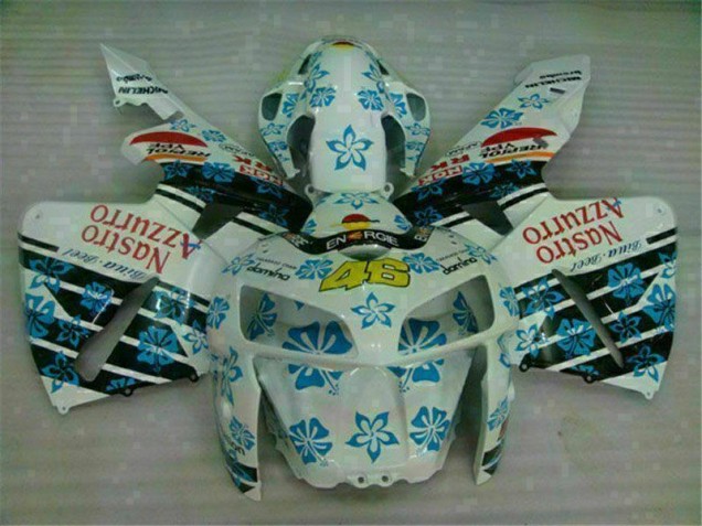Carénages Honda CBR 600 RR 05-06 - Blanc Bleu Nastro Azzurro 46 Carénages Honda CBR 600 RR 05-06 - Blanc Bleu Nastro Azzurro 46