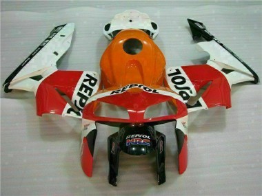 Carénages Honda CBR 600 RR 05-06 - Orange Noir Repsol