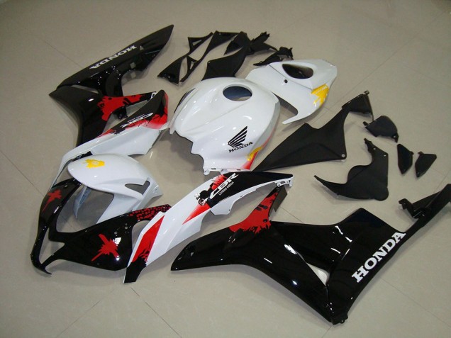 Carénages Honda CBR 600 RR 07-08 - Blanc Noir Rouge Carénages Honda CBR 600 RR 07-08 - Blanc Noir Rouge