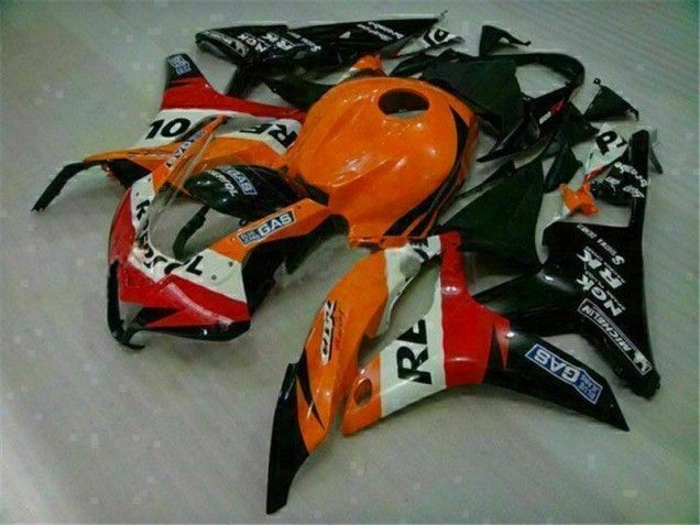 Carénages Honda CBR 600 RR 07-08 - Orange Noir Repsol Carénages Honda CBR 600 RR 07-08 - Orange Noir Repsol