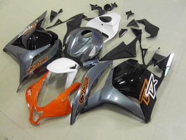 Carénages Honda CBR 600 RR 09-12 - Orange Gris Noir