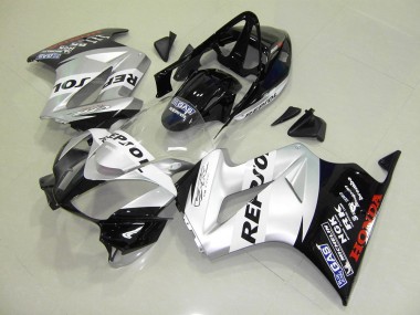 Carénages Honda VFR 800 02-13 - Argent Repsol