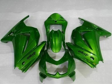 Carénages Kawasaki EX250 08-12 - Vert Ninja