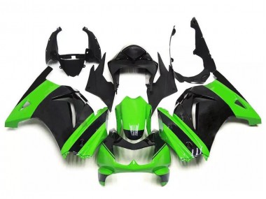 Carénages Kawasaki EX250 08-12 - Vert Noir