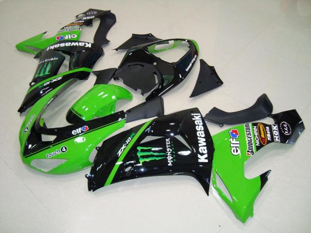 Carénages Kawasaki ZX10R 06-07 - Vert Monster Carénages Kawasaki ZX10R 06-07 - Vert Monster