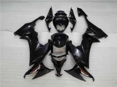 Carénages Kawasaki ZX10R 08-10 - Noir Brillant
