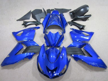 Carénages Kawasaki ZX14R ZZR 1400 06-11 - Bleu