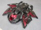 Carénages Kawasaki ZX14R ZZR 1400 06-11 - Noir Rouge Carénages Kawasaki ZX14R ZZR 1400 06-11 - Noir Rouge