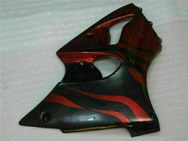 Carénages Kawasaki ZX6R 00-02 - Rouge Carénages Kawasaki ZX6R 00-02 - Rouge