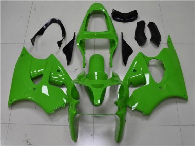 Carénages Kawasaki ZX6R 00-02 - Vert