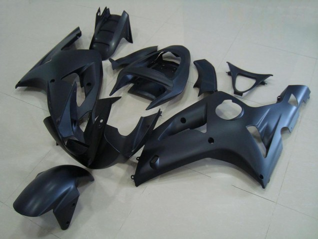 Carénages Kawasaki ZX6R 03-04 - Noir Mat Carénages Kawasaki ZX6R 03-04 - Noir Mat