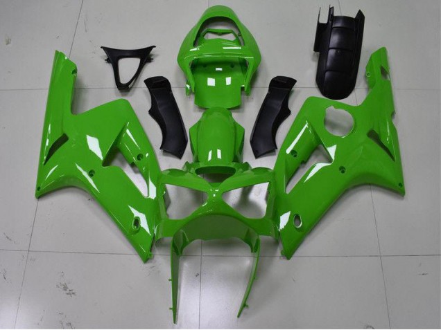 Carénages Kawasaki ZX6R 03-04 - Vert Carénages Kawasaki ZX6R 03-04 - Vert