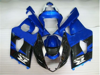 Carénages Suzuki GSXR 1000 K3 03-04 - Noir Bleu