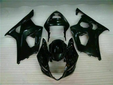 Carénages Suzuki GSXR 1000 K3 03-04 - Noir Brillant