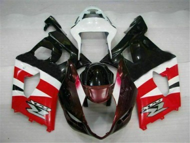 Carénages Suzuki GSXR 1000 K3 03-04 - Rouge Noir