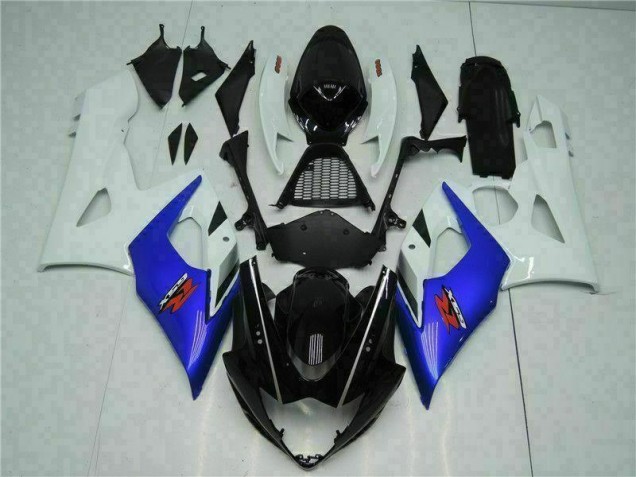 Carénages Suzuki GSXR 1000 K5 05-06 - Bleu Blanc Carénages Suzuki GSXR 1000 K5 05-06 - Bleu Blanc