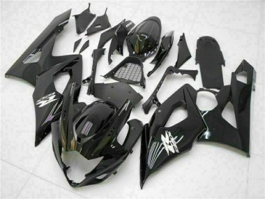 Carénages Suzuki GSXR 1000 K5 05-06 - Noir Brillant