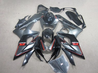 Carénages Suzuki GSXR 1000 K5 05-06 - Noir Rouge