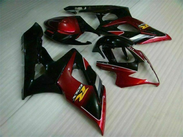 Carénages Suzuki GSXR 1000 K5 05-06 - Rouge Noir Carénages Suzuki GSXR 1000 K5 05-06 - Rouge Noir