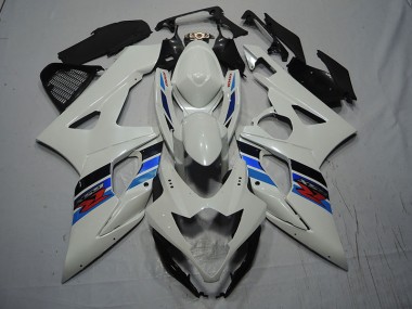 Carénages Suzuki GSXR 1000 K7 07-08 - Blanc Bleu