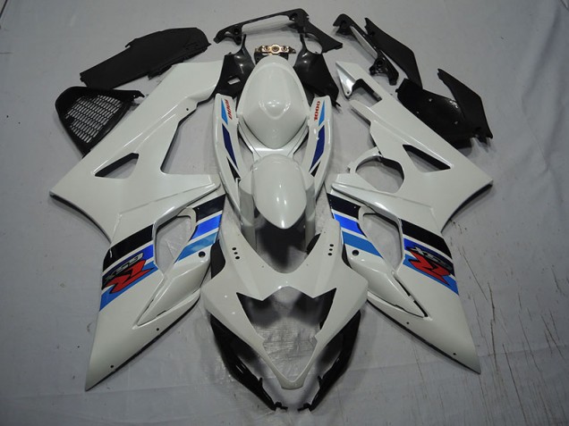 Carénages Suzuki GSXR 1000 K7 07-08 - Blanc Bleu