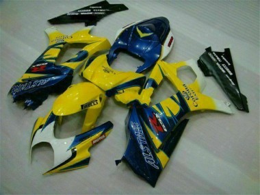 Carénages Suzuki GSXR 1000 K7 07-08 - Jaune