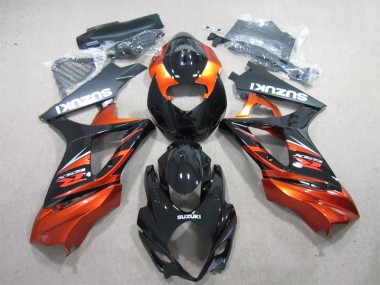 Carénages Suzuki GSXR 1000 K7 07-08 - Noir Orange