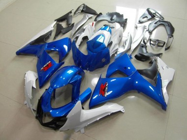 Carénages Suzuki GSXR 1000 K9 09-16 - Bleu et Blanc Style OEM