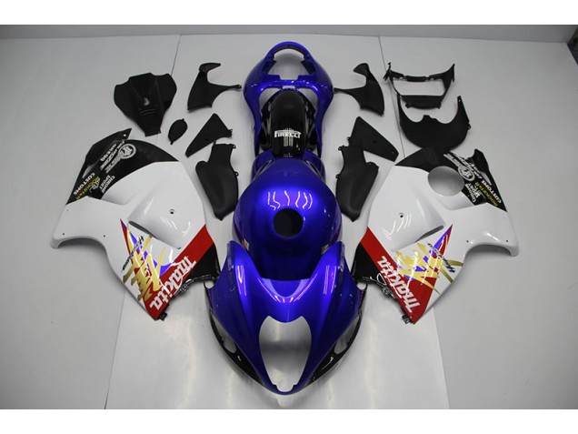 Carénages Suzuki GSXR 1300 Hayabusa 96-07 - Bleu Blanc Carénages Suzuki GSXR 1300 Hayabusa 96-07 - Bleu Blanc